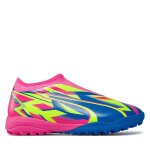 Chaussures de football puma ultra match ll energy tt + mid jr lumino 107556 01 rose