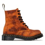 Chaussures rangers dr. martens 1460 pascal 27962806 orange