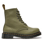 Chaussures rangers dr. martens 1460 pascal 31693357 kaki
