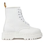 Chaussures rangers dr. martens 1460 vegan 27357113 blanc