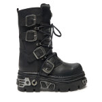 Chaussures rangers new rock m - 373 - s4 noir