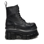 Chaussures rangers new rock m - mili083c - s60 noir
