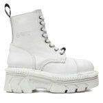 Chaussures rangers new rock m - mili083cm - c56 blanc