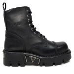 Chaussures rangers new rock m - newmili083 - s19 noir