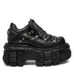 Chaussures rangers new rock m - tank120nshlace - s1 noir