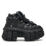 Chaussures rangers new rock m - wall106 - s12 noir