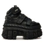 Chaussures rangers new rock m - wall285 - s1 noir