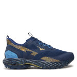 Chaussures de running mizuno wave rider tt 2 j1gc2432 bleu