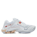 Chaussures pour sport en salle mizuno wave lightining z8 v1gc2400 blanc