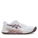 Chaussures de tennis asics gel - challenger 14 clay 1042a254 blanc