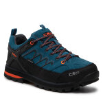 Chaussures de trekking cmp moon low trekking shoe wp 31q4787 bleu