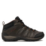 Chaussures de trekking columbia peakfreak nomad chukka wp omni - heat bm3926 marron