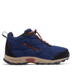 Chaussures de trekking columbia youth firecamp mid 2 wp 2099971 bleu