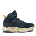 Chaussures de trekking hoka anacapa 2 mid gtx gore - tex 1141633 bleu marine