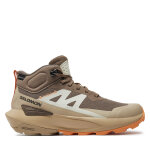 Chaussures de trekking salomon elixir activ mid gore - tex l47457200 beige