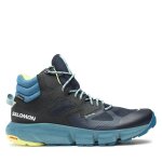 Chaussures de trekking salomon outpulse gtx l47219900 bleu marine