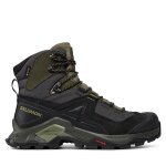 Chaussures de trekking salomon quest element gtx gore - tex 414571 28 v0 vert