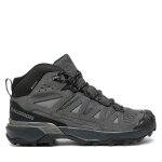 Chaussures de trekking salomon x ultra 360 leather mid gore - tex l47570800 noir