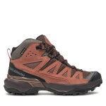Chaussures de trekking salomon x ultra 360 leather mid gore - tex l47571000 marron