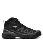 Chaussures de trekking salomon x ultra 360 mid gore - tex l47447600 noir