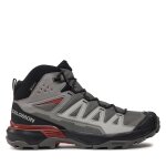 Chaussures de trekking salomon x ultra 360 mid gore - tex l47447800 gris