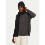 Ensemble bonnet + charpe calvin klein chunky k60k612621 noir