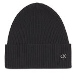 Ensemble bonnet + charpe calvin klein re - lock beanie / scarf k60k611331 noir
