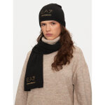 Ensemble bonnet + charpe ea7 emporio armani 282000 4f200 00020 noir