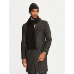 Ensemble bonnet + charpe tommy hilfiger flag pima cotton beanie & scarf am0am12937 noir