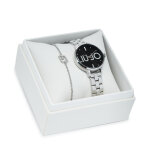 Ensemble montre et bracelet liu jo couple plus tlj2037 argent