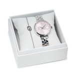 Ensemble montre et bracelet liu jo couple plus tlj2038 argent