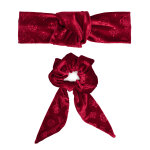 Ensemble serre - tte et lastique pour cheveux guess gfboxw p4103 bordeaux