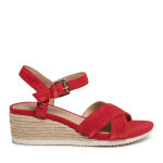 Espadrilles geox d ischia corda c d02hhc 00022 c7000 rouge
