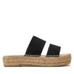 Espadrilles manebi hamptons double sole 2 bands sandals k 1. 0 jb noir