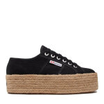Espadrilles superga 2790 rope s51186w noir