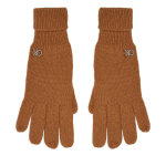 Gants femme calvin klein chunky k60k612618 marron