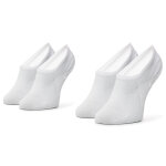 Lot de 2 paires de chaussettes basses homme tommy hilfiger 382024001 blanc