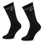 Lot de 2 paires de chaussettes hautes femme converse e1025b - 2009 noir