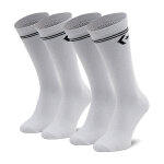 Lot de 2 paires de chaussettes hautes homme converse e1025w - 2020 r. 43 - 46 blanc