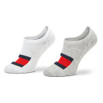Lot de 2 paires de socquettes enfant tommy hilfiger 701223779 multicolore