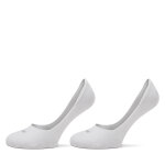 Lot de 2 paires de socquettes femme calvin klein 701218767 blanc