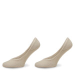 Lot de 2 paires de socquettes femme tommy hilfiger 701223805 beige