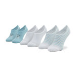 Lot de 3 paires de chaussettes basses femme converse e1132e multicolore