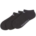Lot de 3 paires de chaussettes basses femme converse e751b - 3009 noir