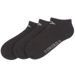 Lot de 3 paires de chaussettes basses femme converse e751b - 3012 noir