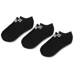 Lot de 3 paires de chaussettes basses femme vans classic kick 6. 5 vn000xssblk noir