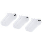 Lot de 3 paires de chaussettes basses femme vans classic low vn000xs0wht blanc