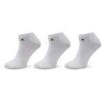 Lot de 3 paires de chaussettes basses homme converse e747w - 3020 blanc