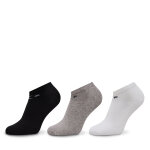 Lot de 3 paires de chaussettes basses unisexe converse e747a - 3010 blanc