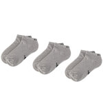 Lot de 3 paires de chaussettes basses unisexe kappa 704275 gris